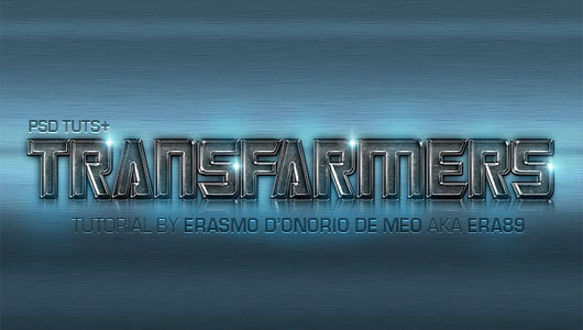 Quick Tip: Create a “Transfarmers” Text Effect Using Layer Styles in Photoshop Graphic Design Inspirational Sources