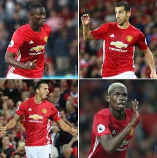 Daftar Lengkap Transfer Pemain Manchester United 2016-2017