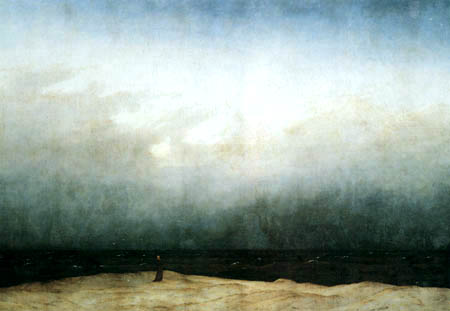 Monje frente al mar – Caspar Friedrich