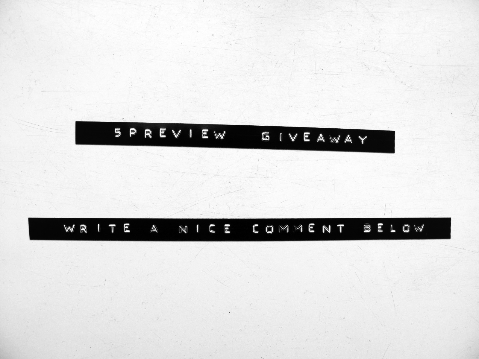 Weekend Giveaway!