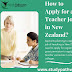 How to Apply for a Teacher Job in New Zealand?