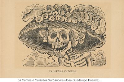 Dia muertos calaveras catrinas