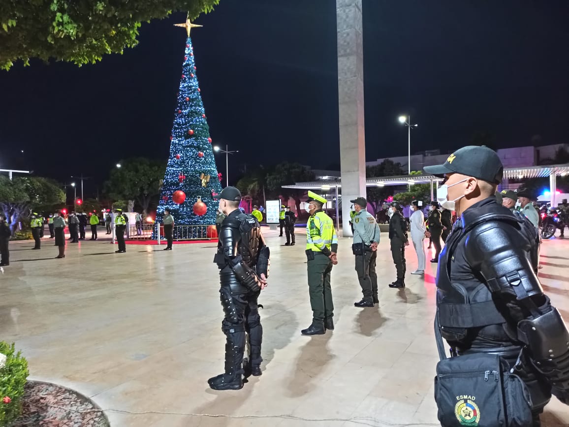 https://www.notasrosas.com/ Departamento de Policía Cesar lanza Plan Navidad, en Valledupar