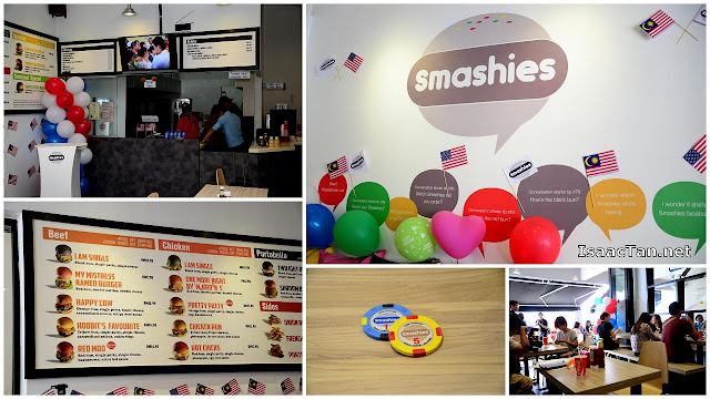 The rather colourful and comfortable ambiance of Smashies Burger