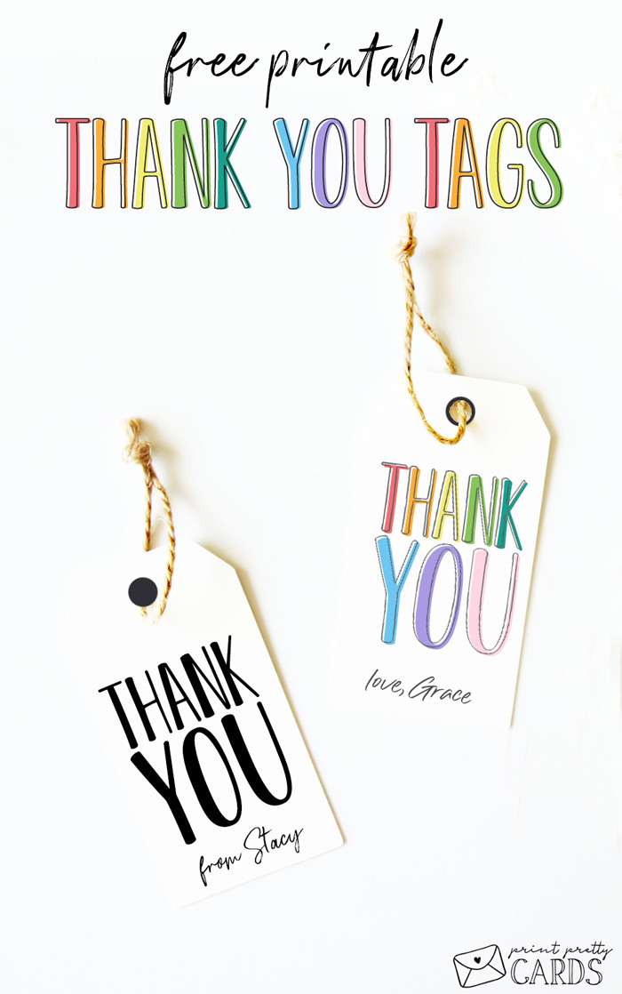 Free Printable Thank You s Print Pretty Cards