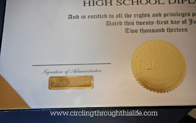 Boobears "real" diploma from HomeschoolDiploma.com