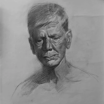 Portrait painting Vijay Achrekar