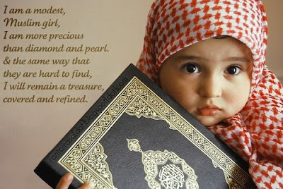 Small Cute Baby Reciting Quran