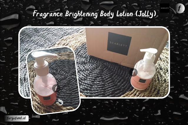 Fragrance Brightening Body Lotion (Jolly)