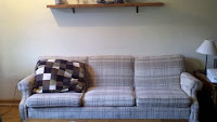 the couch before a minor change...
