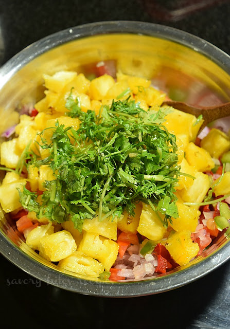 Amazingly easy Pineapple Jalapeno Salsa is the best recipe you can try and so easy to put  Pineapple Jalapeno Salsa (With Video)