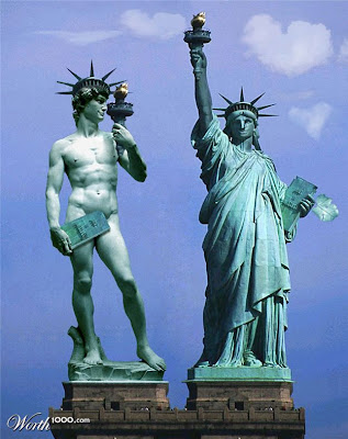 photoshop patung liberty