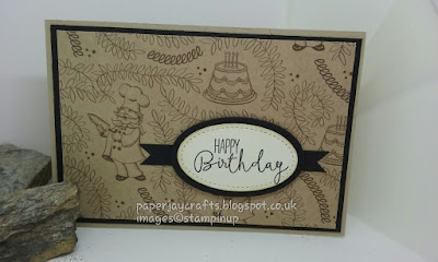 Paperjay Crafts, Stampin Up Birthday Memories, Crumb Cake