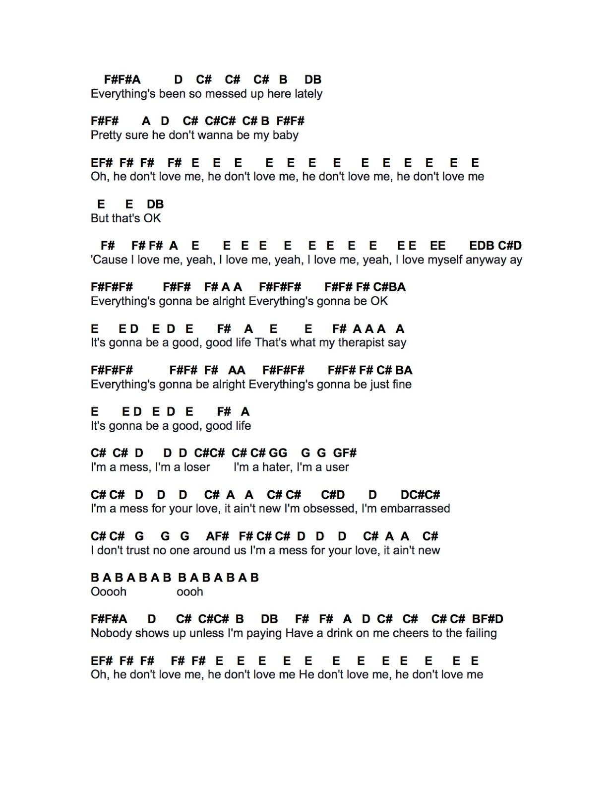 Flute Sheet Music I M A Mess