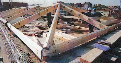 Construcción de Cubierta de madera