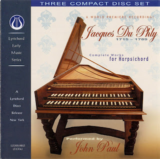 Jacques Duphly: Complete Works for Harpsichord