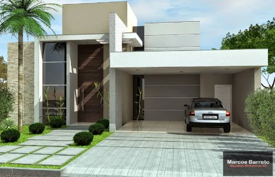  Desain inspiratif rumah minimalis atap datar  38 Desain inspiratif rumah minimalis atap datar 1 lantai + DENAH