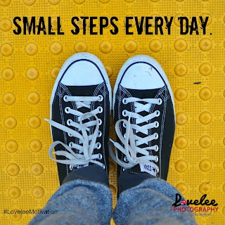 Lovelee Motivation Blog Image - Small Steps Every Day