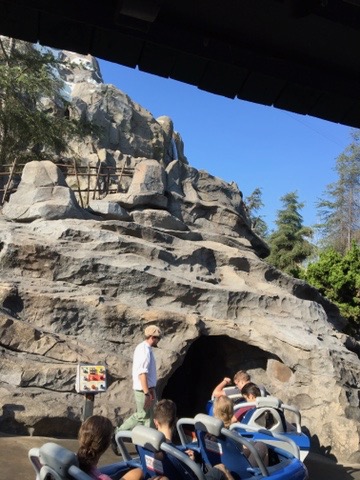 Matterhorn Bobsleds Station Disneyland