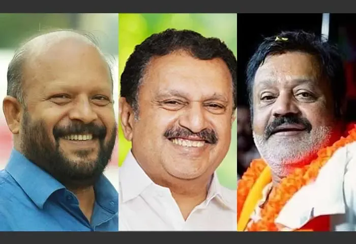 Triangular Left-Congress-BJP Fight In Thrissur