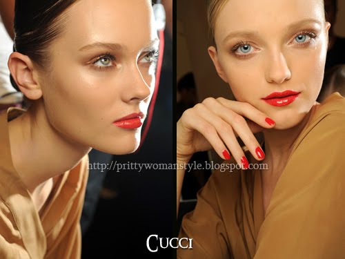 Gucci 2011 червен маникюр