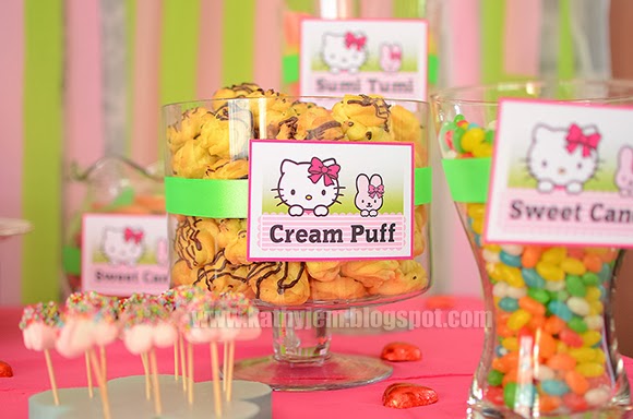 kathyjem Hello Kitty Decorations  for 1st Birthday  Raiisah 