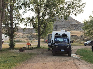 Dinosaur Provincial Park Campground