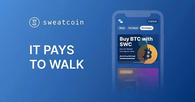 كم عدد خطوات مستخدمي برنامج sweatcoin