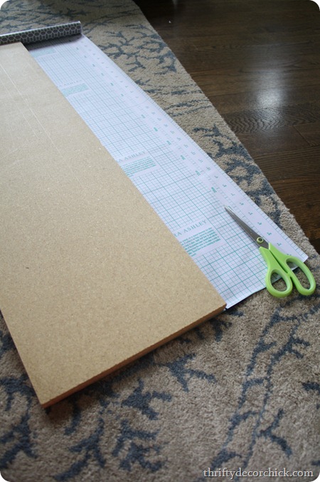 contact paper on shelves