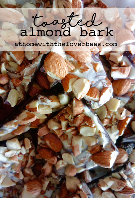 Toasted Almond Bark pin