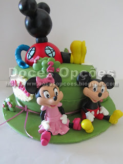 minnie and mickey cake