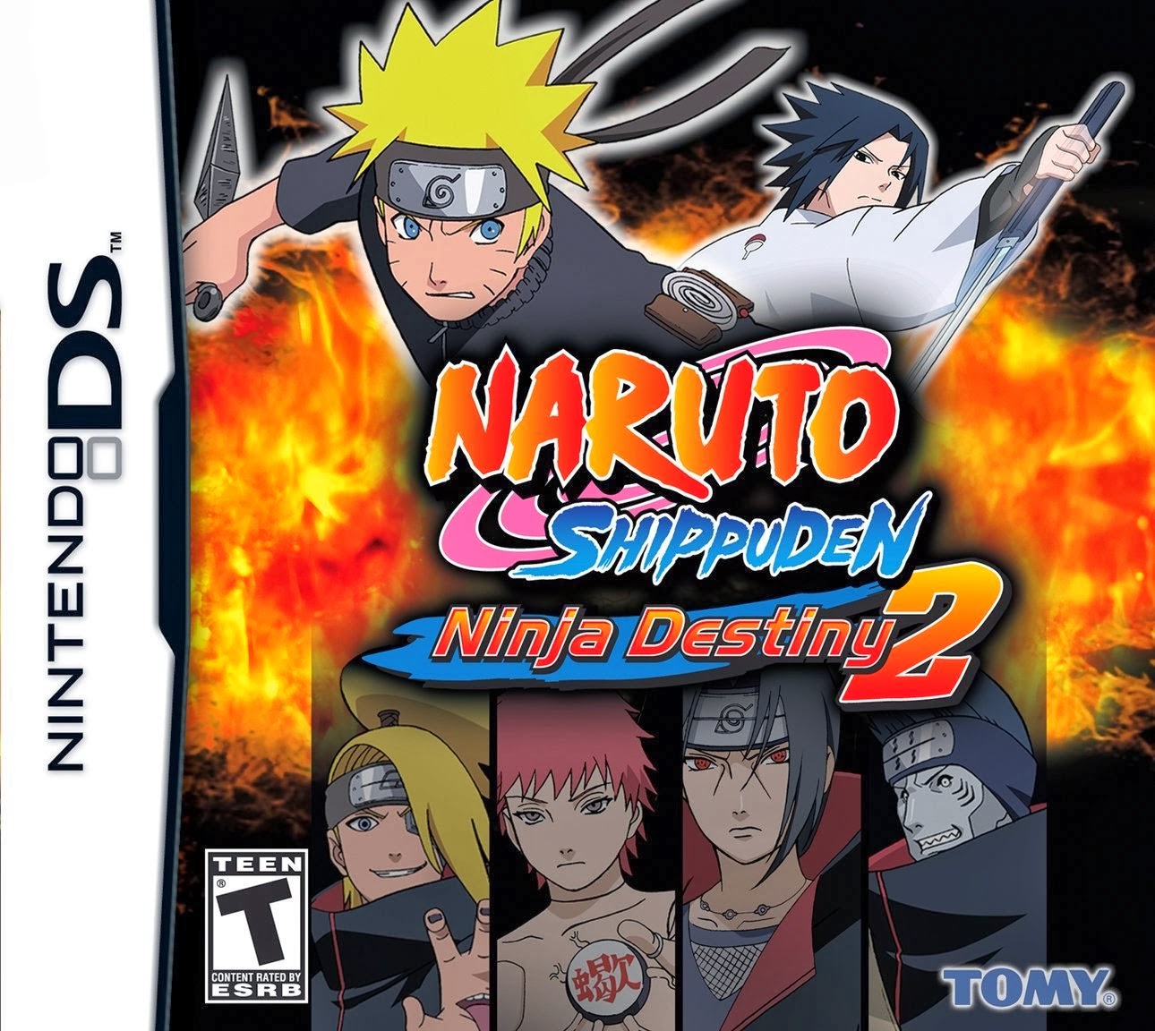 Naruto Shippuden – Ninja Destiny 2 (Ingles) (NDS)