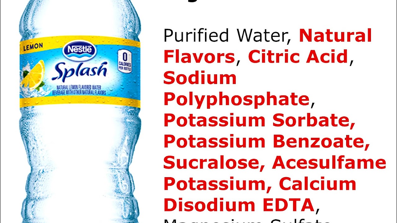 Bottled Water Brands Without Fluoride