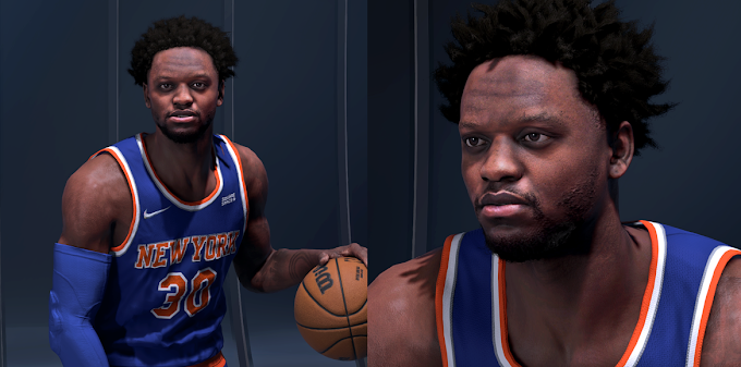 Julius Randle Cyberface by VinDragon | NBA 2K22