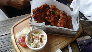 Dubai Hamptons Cafe Buttermilk chicken