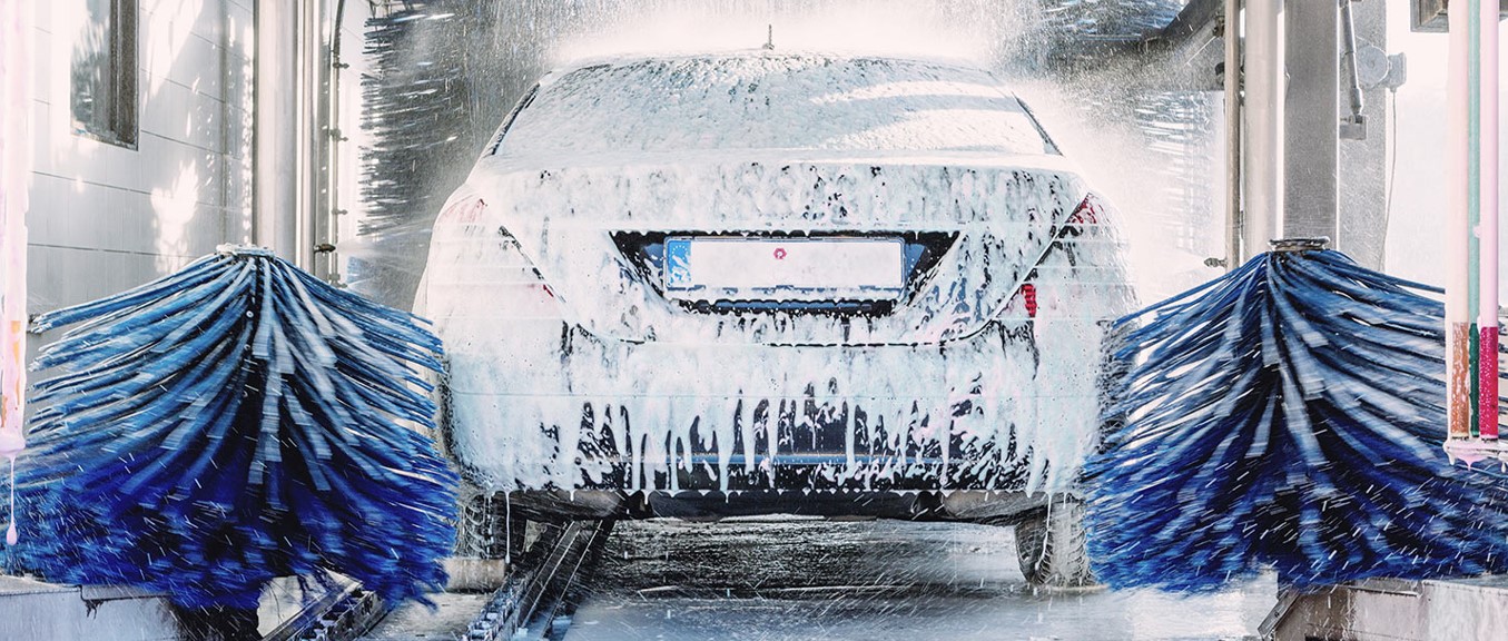 A car wash, car washes or auto washes