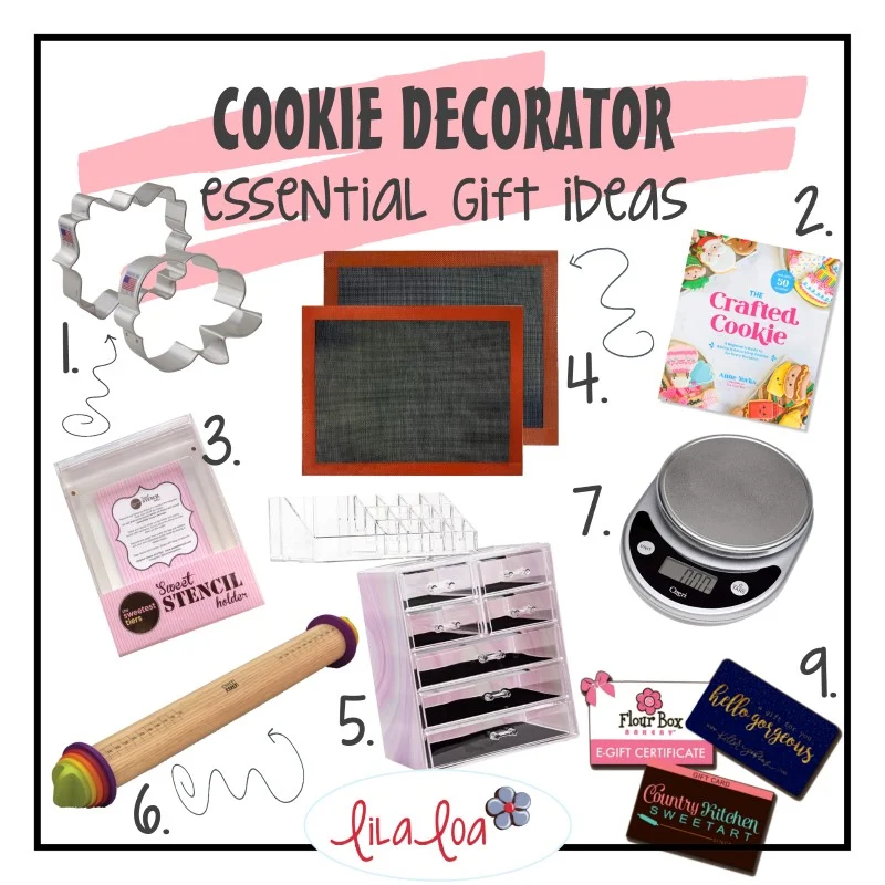 Essential gift guide for cookie decorators