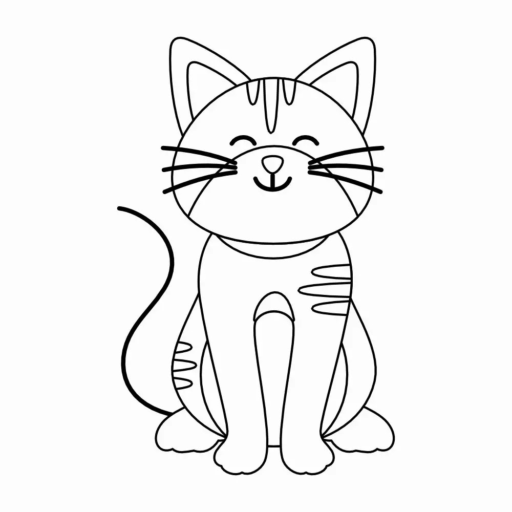 Desenhos de gatinhos fofinhos para colorir