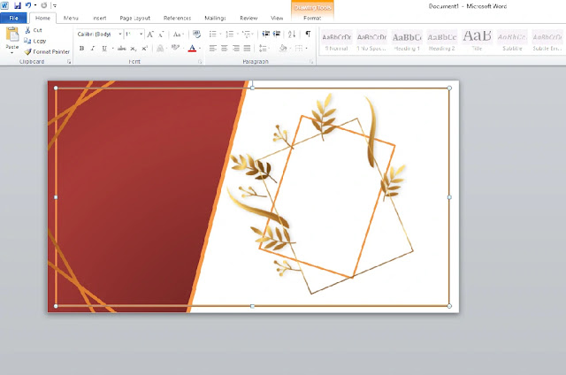 Free Undangan Elegant : Download Undangan Pernikahan Microsoft Word Terbaru