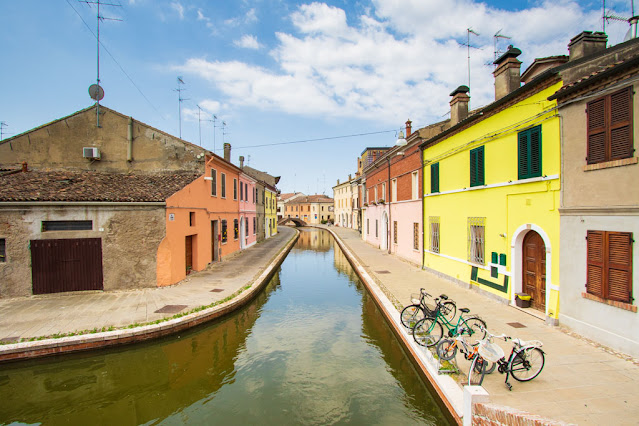 Ponte Pizzetti e ponte del Carmine-Comacchio