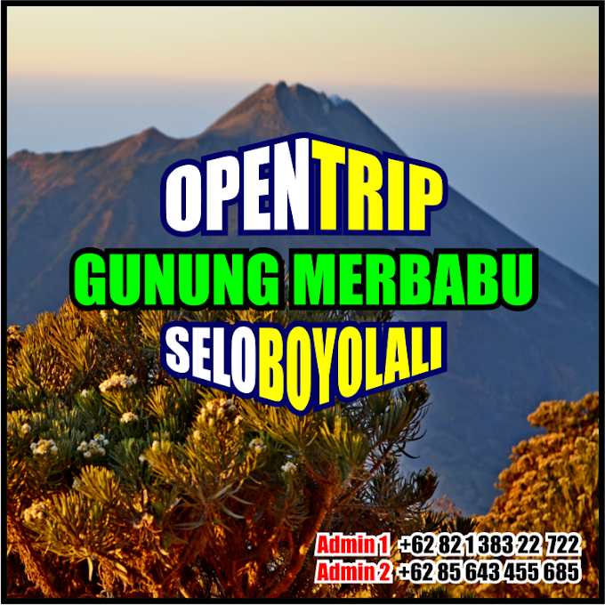 Open Trip 2021 Gunung Merbabu Jalur Pendakian Selo