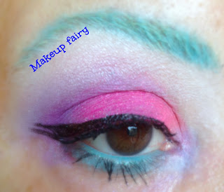 eye makeup look daisy duck disney