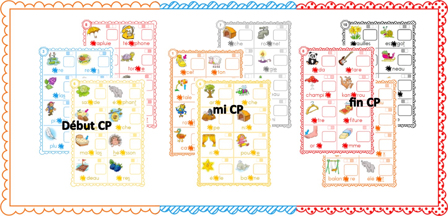 Ipotame Tame Lecture Cycle 2 Jeu Loto Des Syllabes