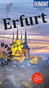 DuMont direkt Reiseführer Erfurt: Mit großem Cityplan