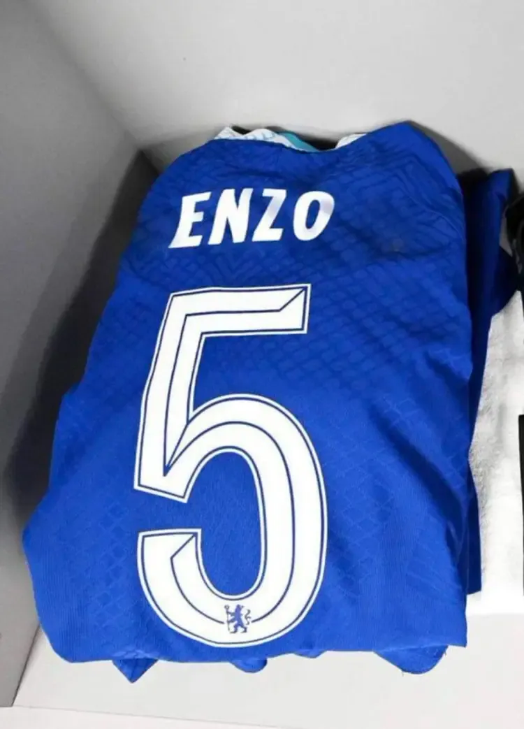 Enzo Fernandez's shirt number at Chelsea leaked