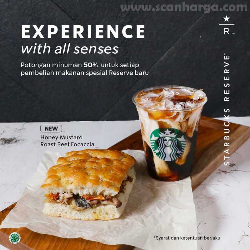  Promo  Starbucks Potongan Minuman 50 Setiap Pembelian 