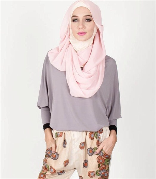 model hijab pintar balig cukup akal terbaru desain simple, elegan, modis, casual dan modern terbaru