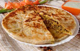Cheddar Chicken Paratha Recipe in English and Urdu