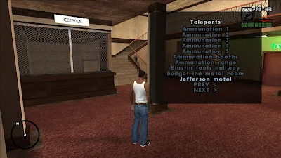 GTA San Andreas Interior Teleporter Latest Version