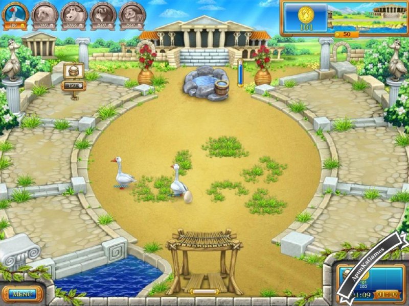 Farm Frenzy Ancient Rome Screenshots